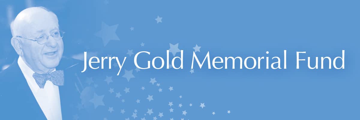 Jerry Gold Memorial Fund Banner