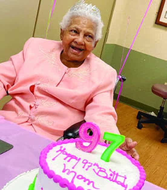Older Women Celebration Her Birthday