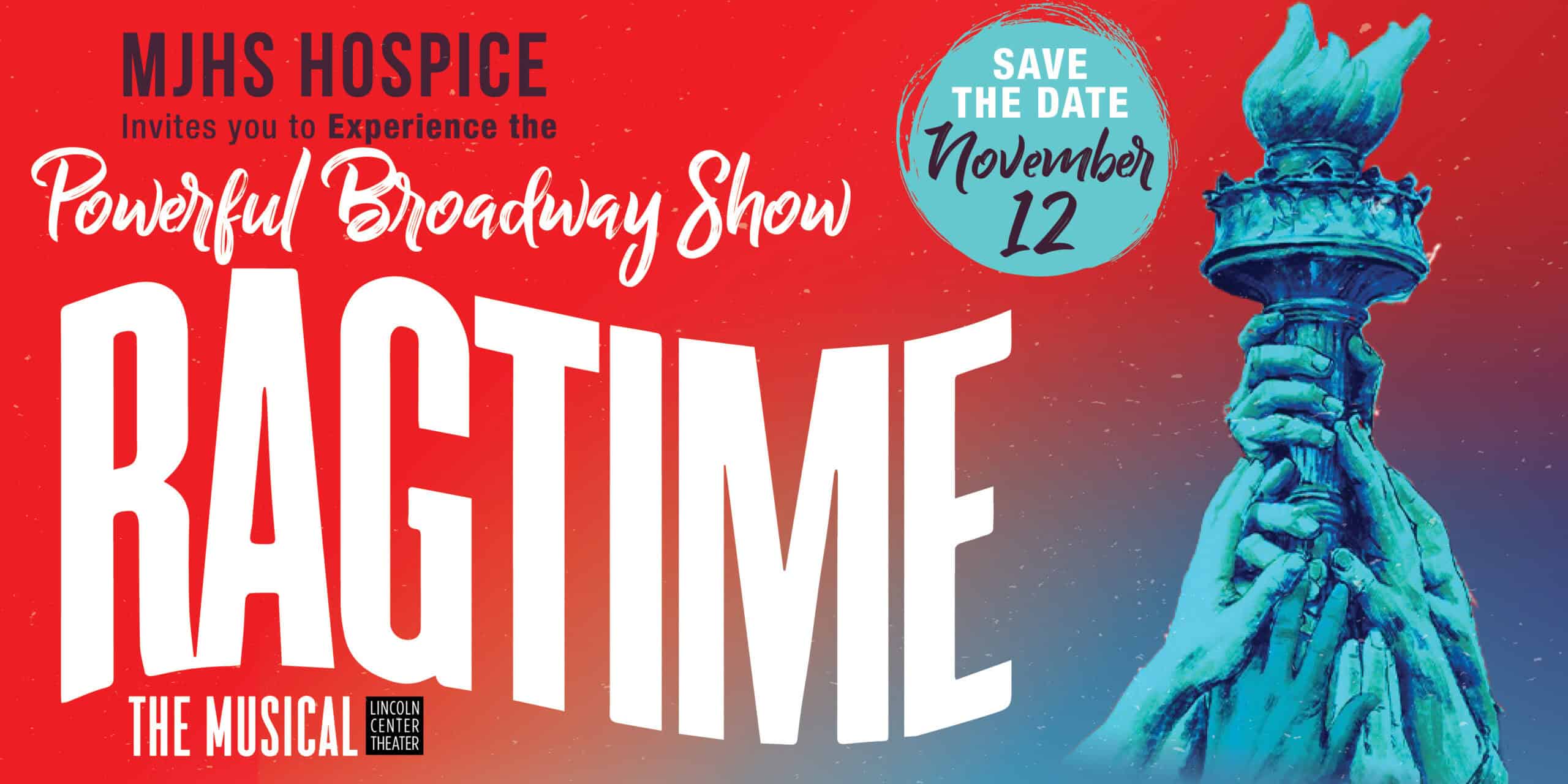 MJHS Hospice Goes to Broadway event featuring Ragtime
