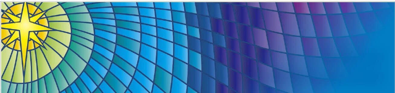 Christian Commemoration mosaic image of sun