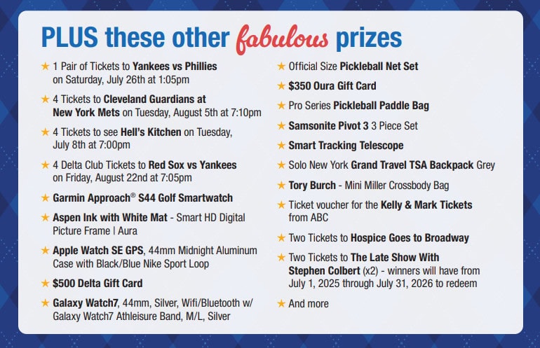 Fabulous Prizes